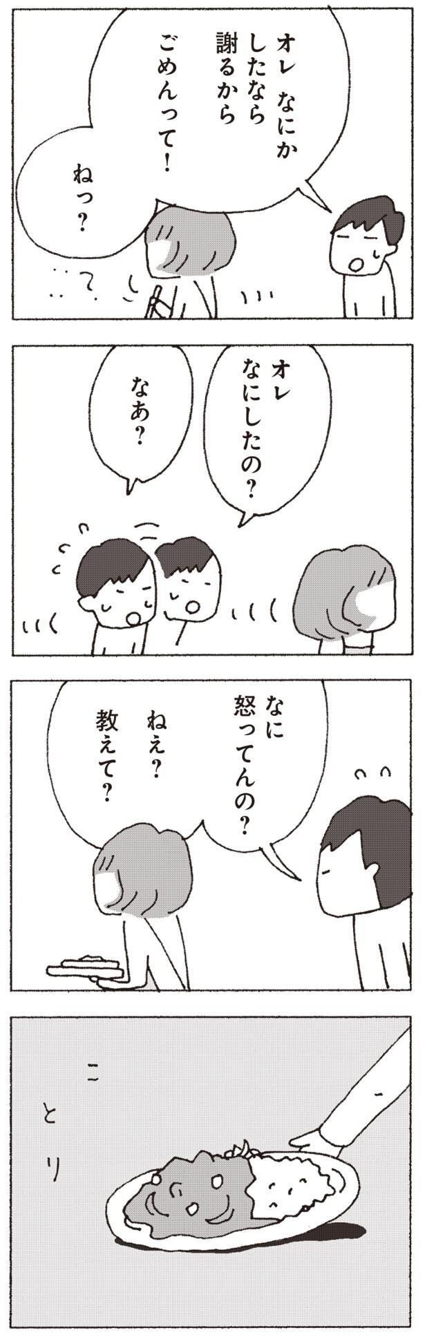 なに怒ってんの？ （C）野原広子／集英社