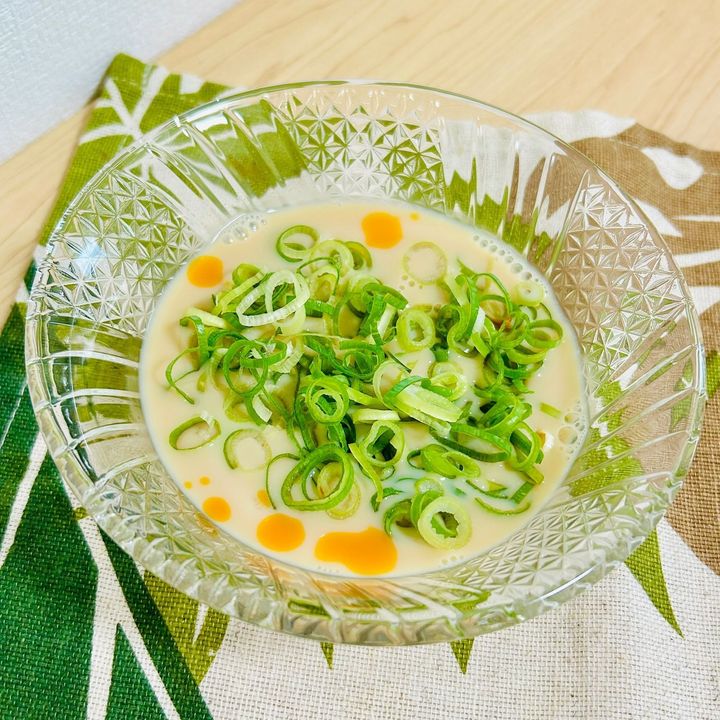 ⑤ピリ辛！豆乳麺つゆ