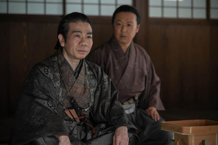 津田宗及（マギー）ほか／大河ドラマ「豊臣兄弟！」第28回より ©️NHK