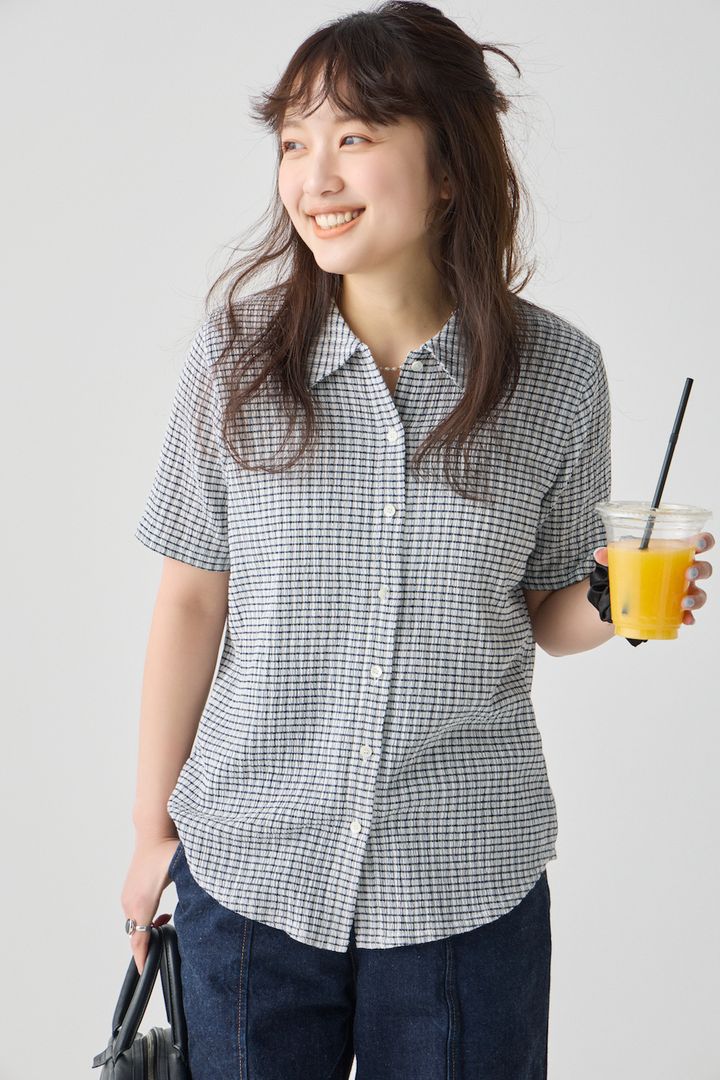 Tシャツ一辺倒を卒業！夏はシャツ×デニムで差をつけよう【FUDGE FRIEND おしゃれさんの毎日コーディネート vol.720｜大島花菜】