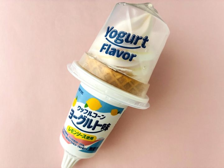 「スッキリした口当たり！」「爽やかで美味しかった！」【ファミマ限定】「ワッフルコーン ヨーグルト味」