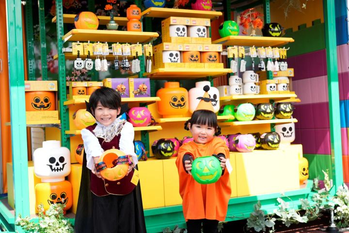 ハロウィン限定グッズ「カラフルパンプキン」1
