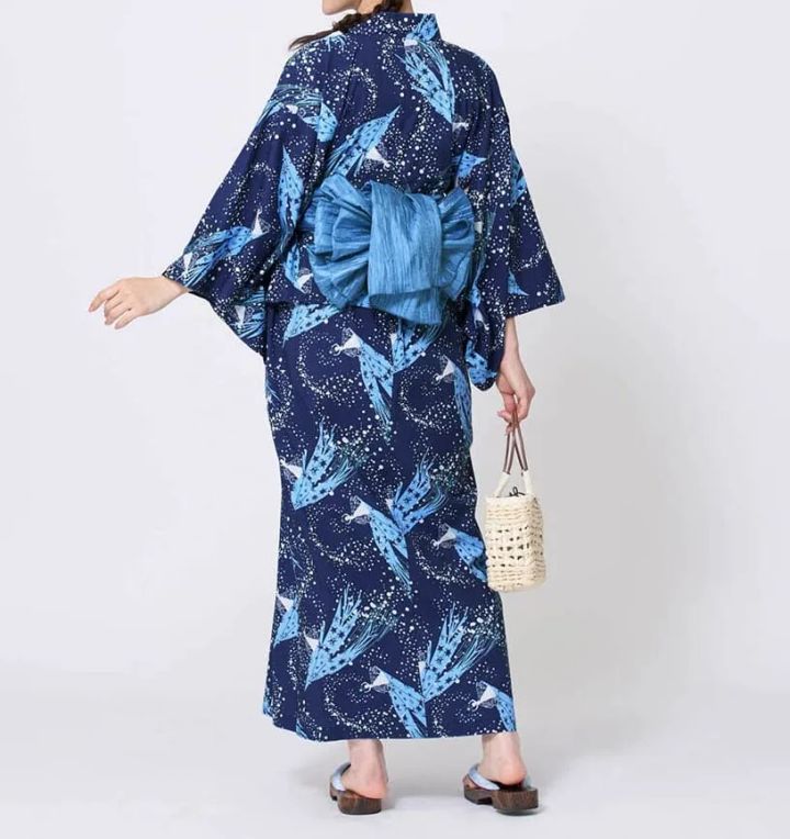 ワンピースとしても使える！2ＷＡＹ浴衣 エルサ バックスタイル