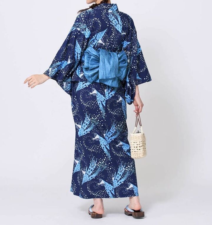 ワンピースとしても使える！2ＷＡＹ浴衣 エルサ バックスタイル