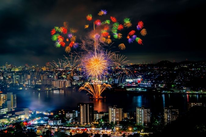 くきのうみ花火の祭典【北九州市若松区】