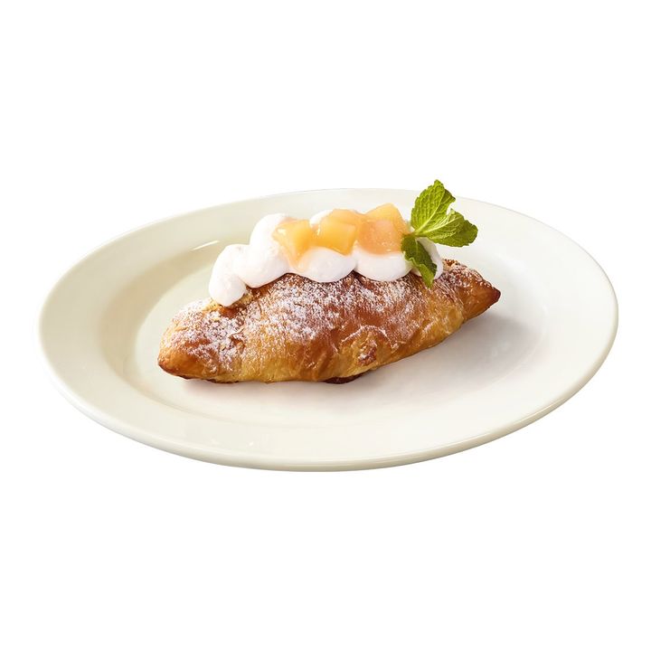 2foods ⽩桃と和紅茶のクロワッサンサンド