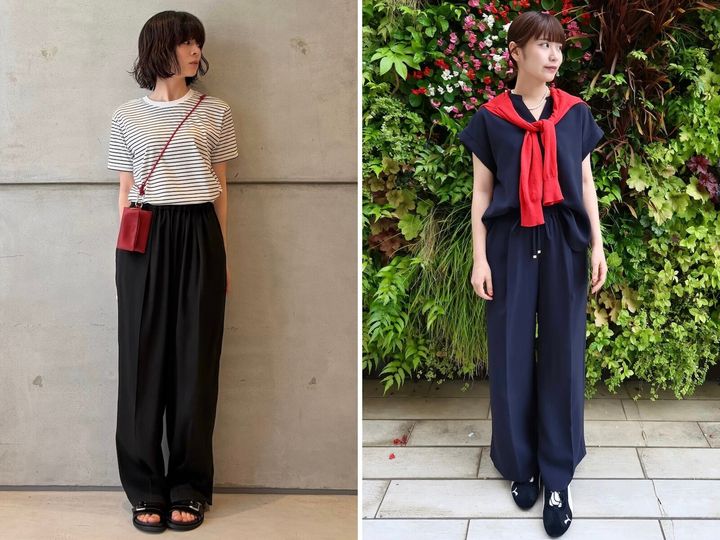 2026年の夏シーズンは、コーディネート全体はニュートラルカラーで上品にまとめつつ、赤で個性を添えるスタイルが支持されています。全身赤ではなく、バッグやサンダルなど小物で使うのが旬！ 赤を一点投入した夏のコーディネートをご紹介します。