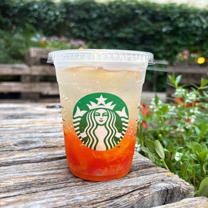 スタバ チラックスソーダ オレンジ ＆ マンゴー