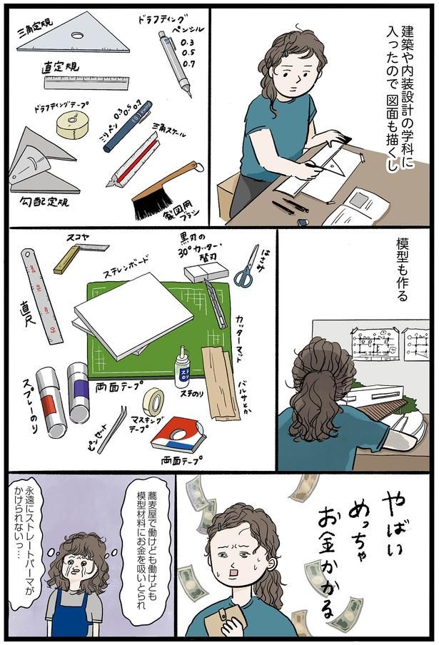 模型も作る （C）まぼ／KADOKAWA
