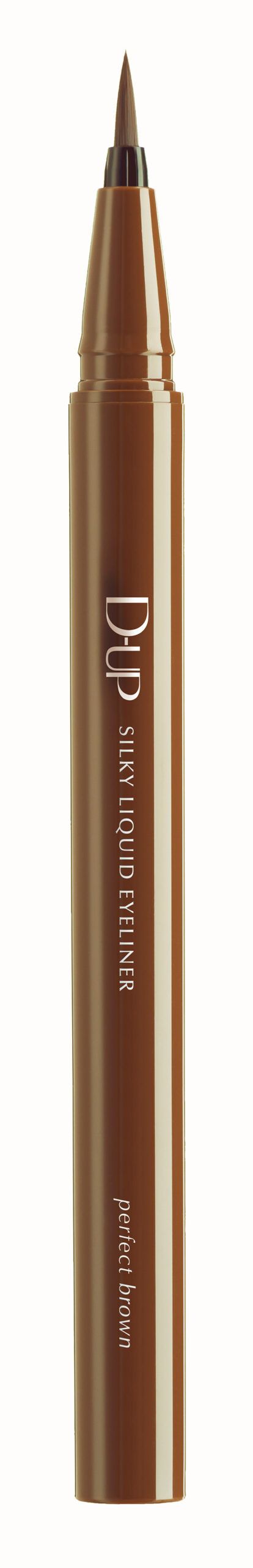 【2位】ディーアップ シルキーリキッド アイライナー WP パーフェクトブラウン ¥1,430／ディー・アップ