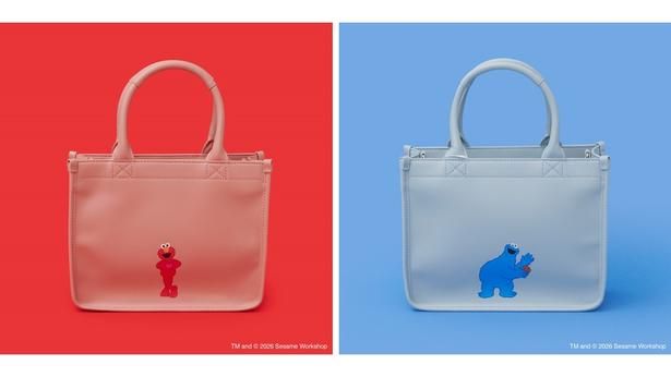 トートバッグの裏面にはキャラクターアートがプリントされ、両面使える2WAY仕様に