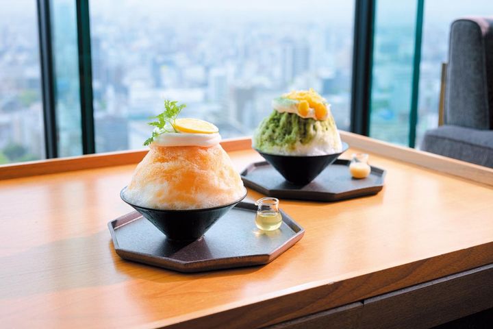 はちみつレモンシロップと一緒に