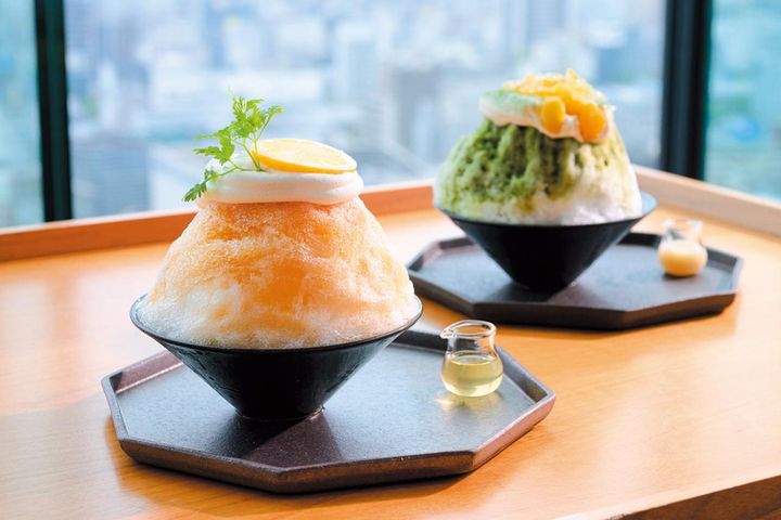 涼旅の締めはこれ！ふわりとほどけるごほうび【かき氷3選】チーズ×パイン、創作抹茶、紅茶氷