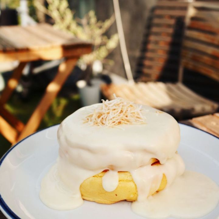 「ココナッツハニーパンケーキ」1375円