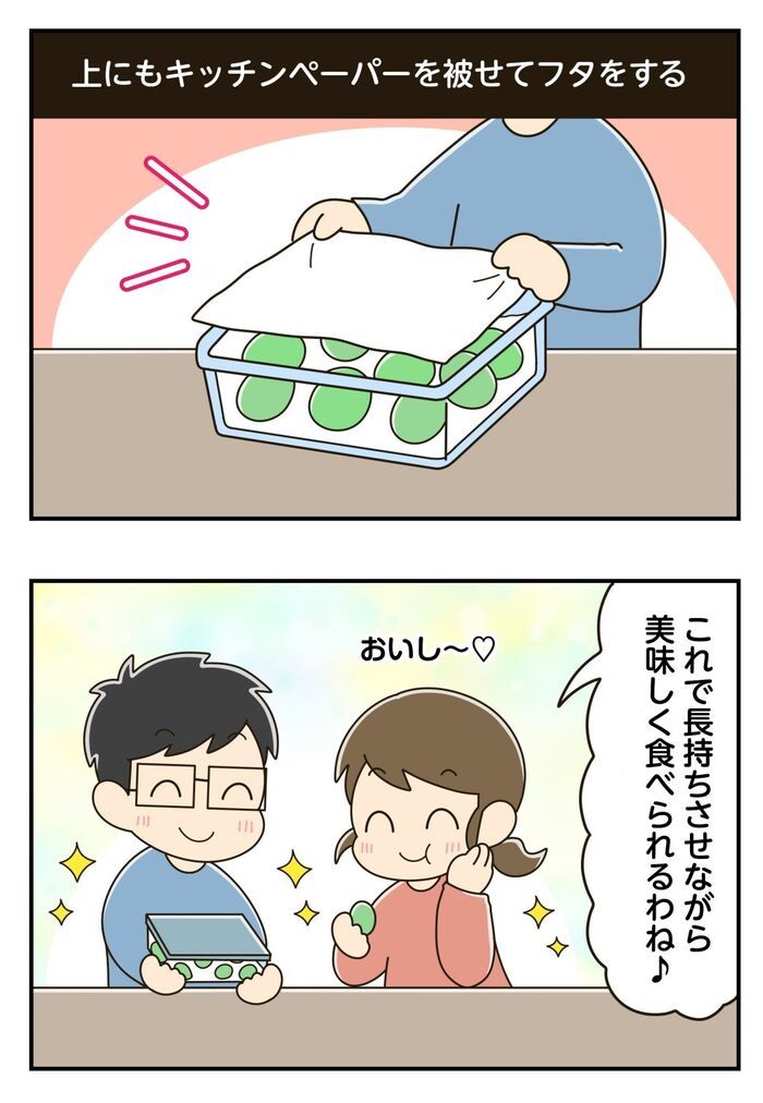 『ぶどう』そのまま保存するの待って！ちょっとしたコツで長持ちするんです♪最後までおいしく食べる方法とは