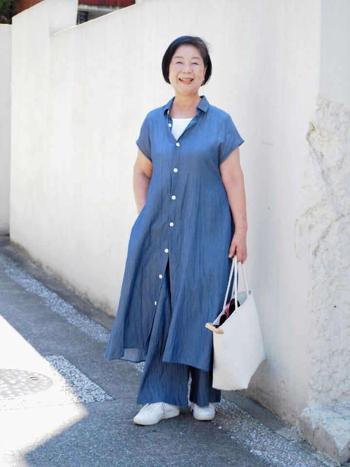 【1週間スナップ】50代は素材で差がつく！ 35℃超えの猛暑を乗り切る快適素材コーデ7選