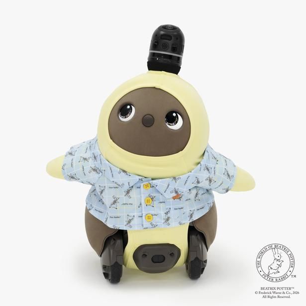 「Peter Rabbit(TM)×LOVOT チェックプリントシャツ」(1万2980円)