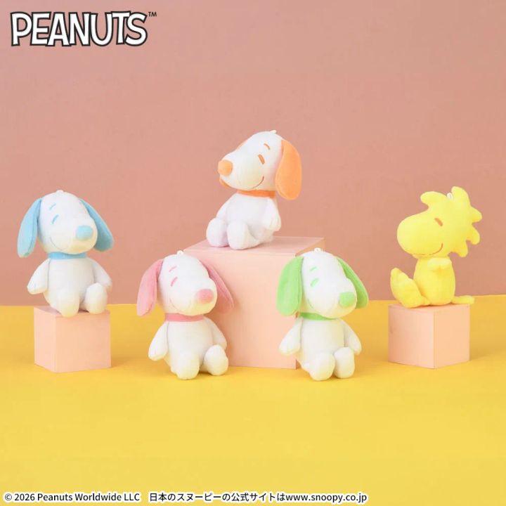 SNOOPY マスコット シャーベットカラーVer.