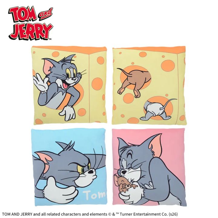 トムとジェリー スーパーギガザッカぐらもっちクッション1