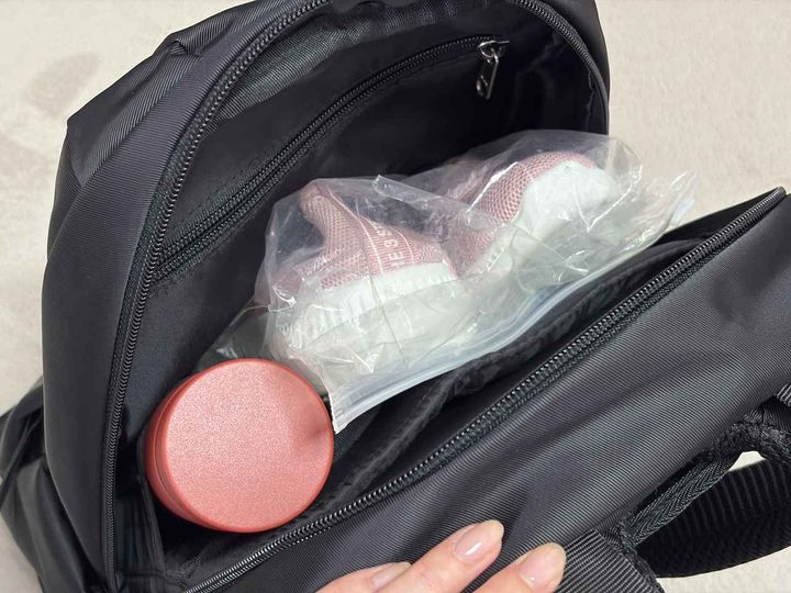 画像2: 実際の荷物を入れてみると……