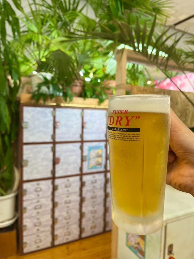 「江古田湯」のビール