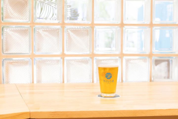 「すえひろ湯」のビール