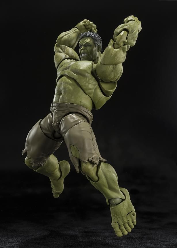 ムキムキのボディを生かしたポージングも自由自在だ(「S.H.Figuarts ハルク(スパイダーマン：ブランド・ニュー・デイ)」) [c] 2026 MARVEL [c] 2026 CPII