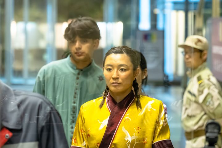 日曜劇場『VIVANT』第11話に出演した角田夏実 （C）TBS width=