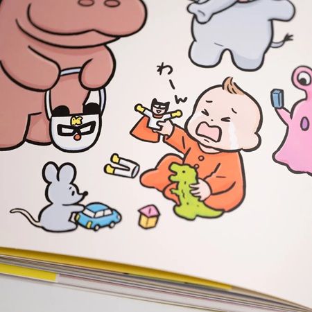 【兵庫県西宮市】『カバのカバンがカバババーン』の作者おおのたろう氏のPOPUP＆MINI EXHIBITION開催中