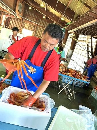 【石川県輪島市】水質管理技術「LIV WATER」で鮮度を保持した紅ズワイガニを発売！売上は漁師の支援に