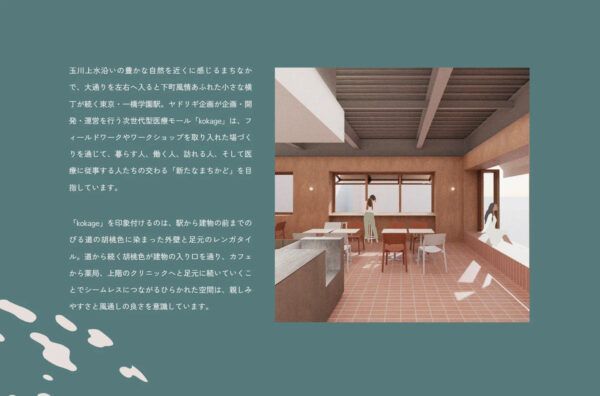【東京都小平市】地域の人々の交流拠点に。一橋学園駅前に次世代型医療モール「kokage一橋学園」着工
