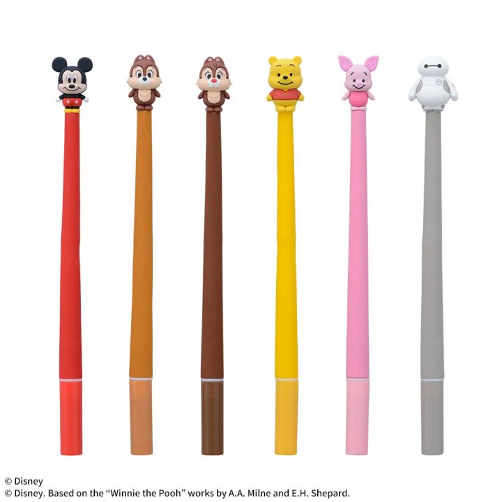 ディズニーキャラクター ふにゃふにゃシリコンペン