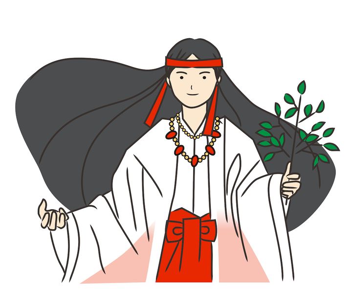 卑弥呼のイラスト
