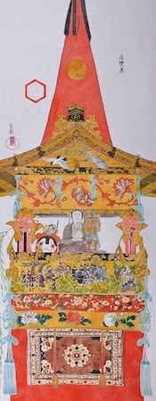 【京都府京都市】細辻伊兵衛美術館で「祇園祭後祭と役行者山」展を開催中。諫山宝樹氏の新作を展示