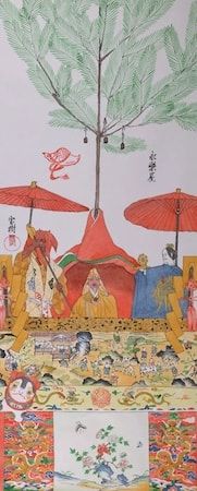 【京都府京都市】細辻伊兵衛美術館で「祇園祭後祭と役行者山」展を開催中。諫山宝樹氏の新作を展示