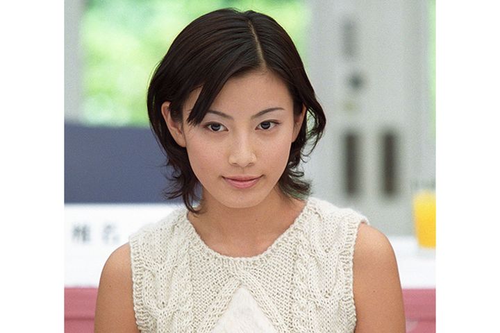 加藤あいさん（撮影：1999年09月08日、時事）