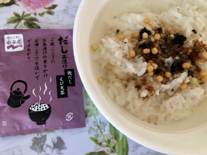 【永谷園アレンジレシピ】お茶漬けってお湯じゃなくても出来るんだ！手軽で食欲があまりなくても食べやすい