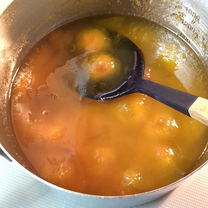 弱火でコトコト⋯
