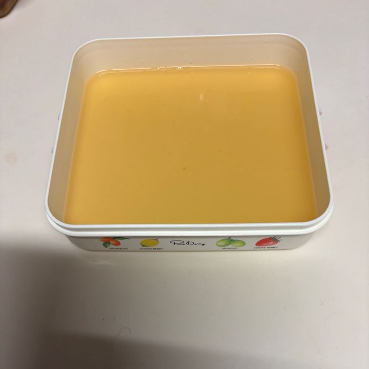 ひんやり、爽やか、梅ゼリー