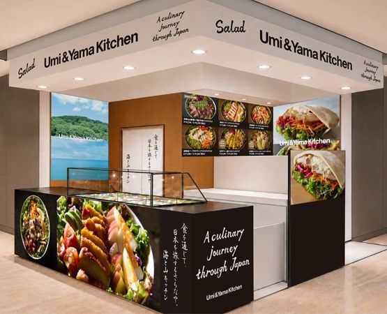 【東京都中央区】一杯で満足できるサラダを提案する「Umi ＆ Yama Kitchen」がGINZA SIXでポップアップ