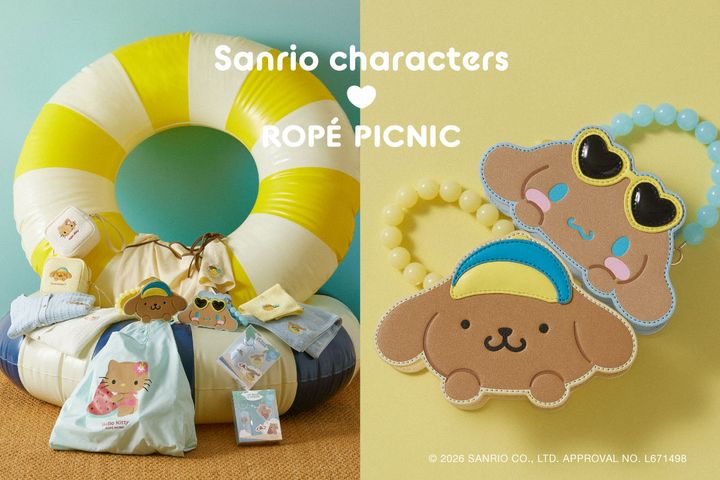 「サンリオキャラクターズ」との特別なコレクション第二弾が登場