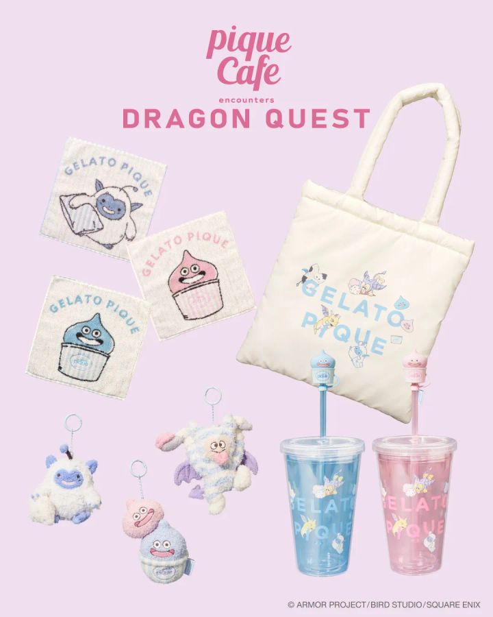 【GELATO PIQUE encounters DRAGON QUEST】グッズ販売