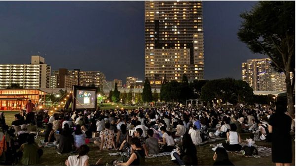 【東京都江東区】「豊洲ぐるりパーク」夜の公園にて無料で楽しめる「野外上映会＆ジャズライブ」を開催