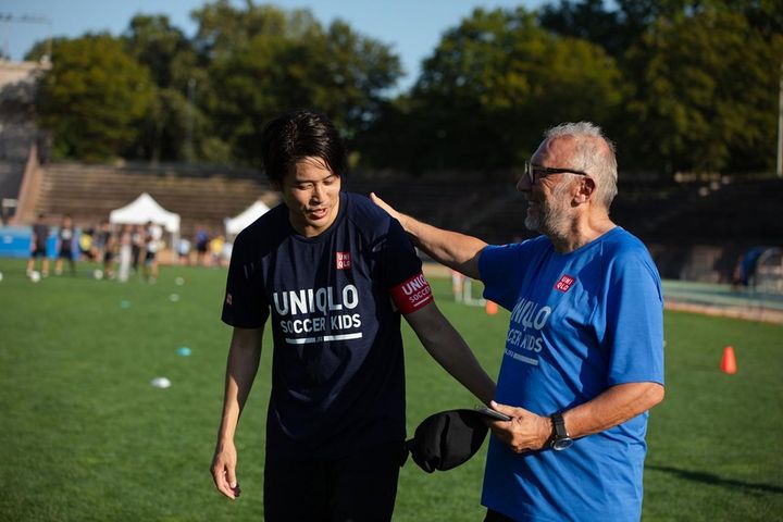 画像3: 『JFAユニクロサッカーキッズ』、イタリア・ミラノで初開催！ザッケローニ氏「まるでお祭りのよう」 伊代表OBトルド氏も参加