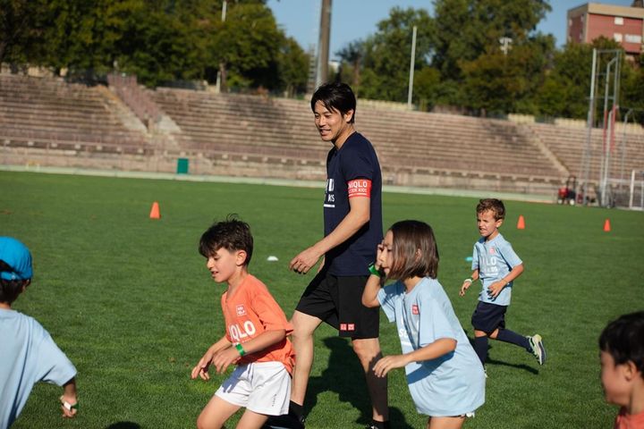 画像2: 『JFAユニクロサッカーキッズ』、イタリア・ミラノで初開催！ザッケローニ氏「まるでお祭りのよう」 伊代表OBトルド氏も参加