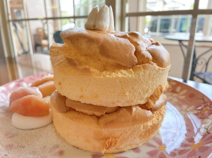 あさぎ家 もものパンケーキ