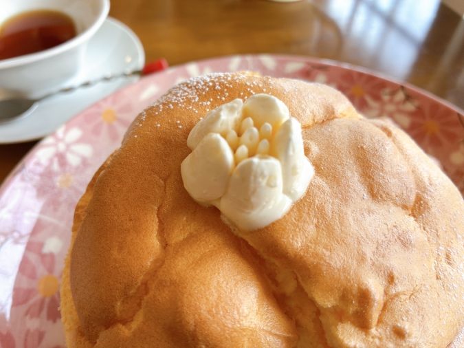 あさぎ家 もものパンケーキ