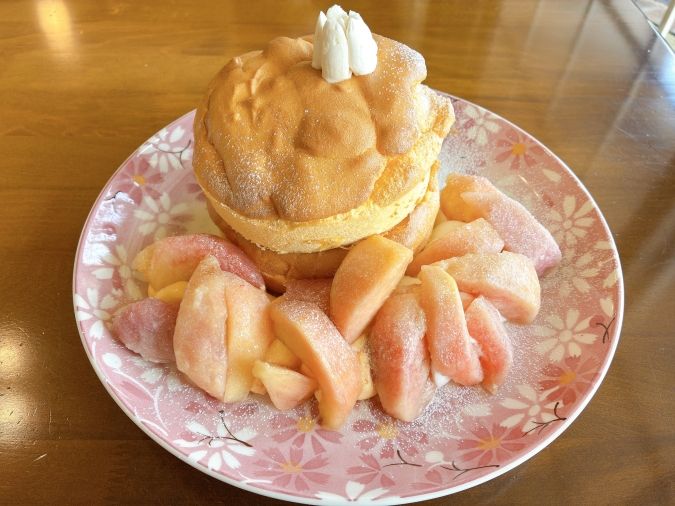 あさぎ家 もものパンケーキ
