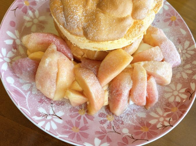 あさぎ家 もものパンケーキ