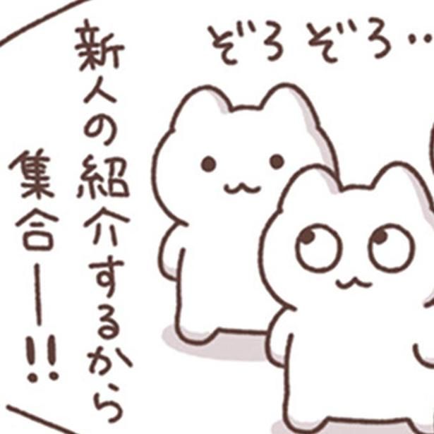 新人の紹介するから集合ー！！ （C）もずく／KADOKAWA